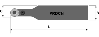 Drehhalter PRDCN2525 M12 neutral für RCM.1204MO